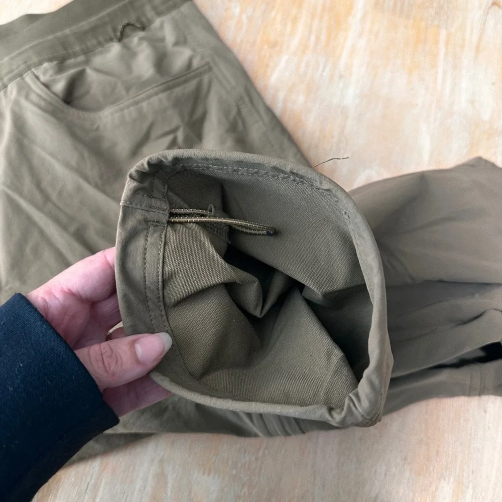 REI Co‎ Op Mens Convertible Hiking Pants Zip Off Cargo Khaki Size Large - 32L